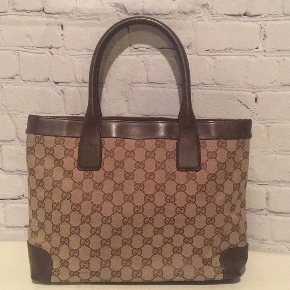 Gucci Handbags - 💯 Authentic GUCCI Monogram Canvas Tote